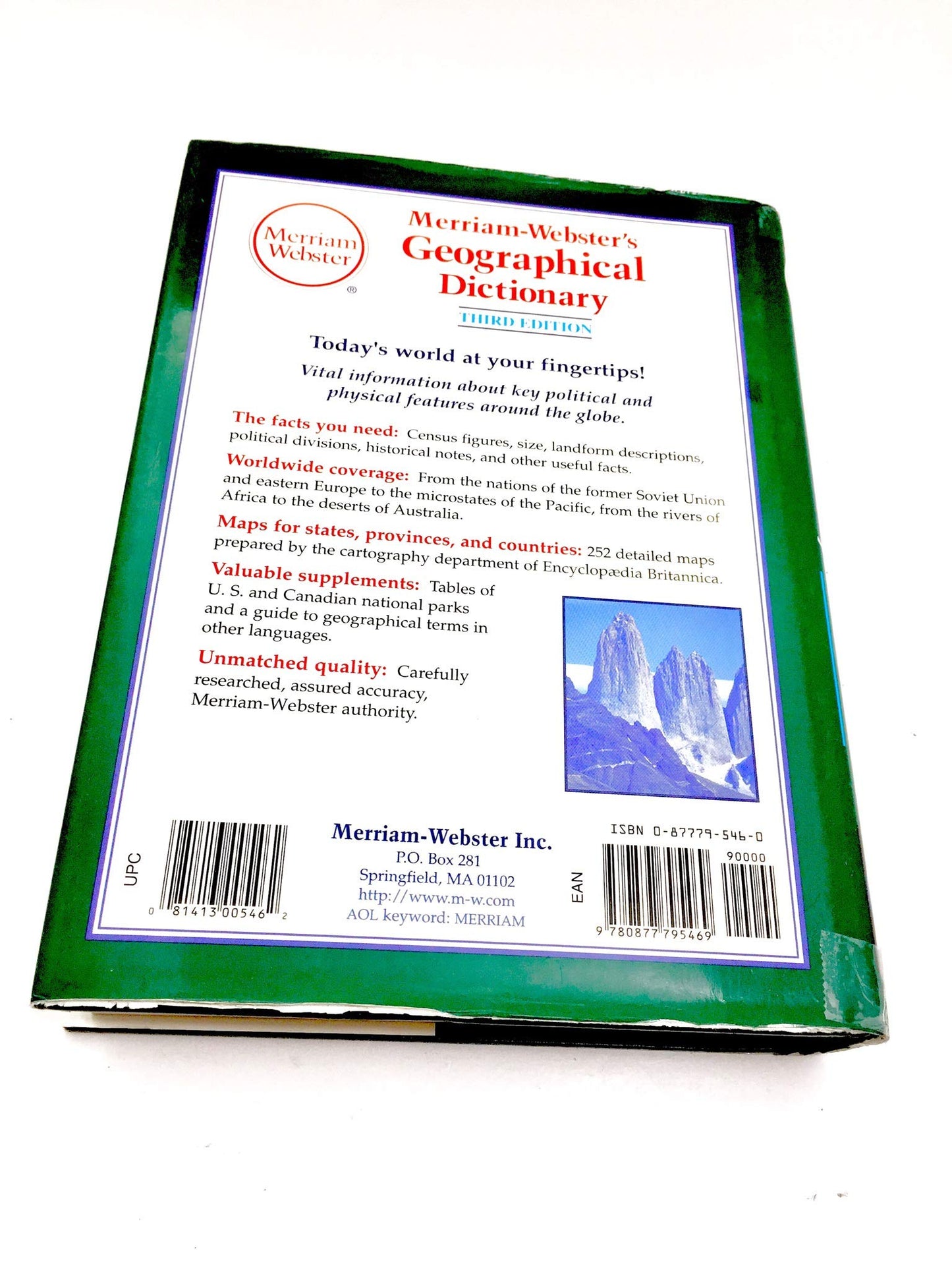 Merriam-Webster's Geographical Dictionary