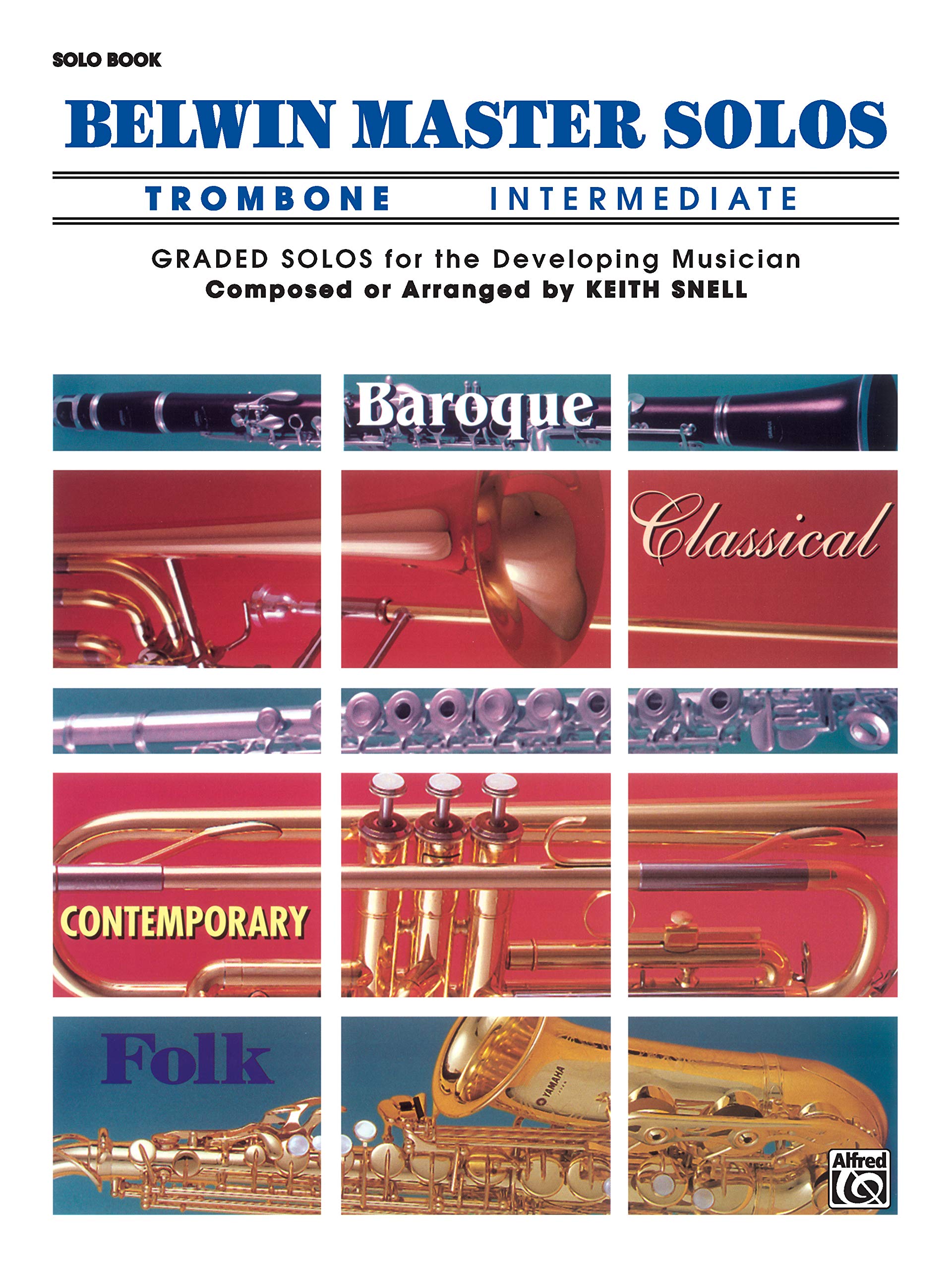 Belwin Master Solos (Trombone), Vol 1: Intermediate (Belwin Master Solos, Vol 1)