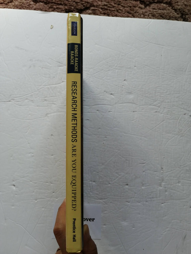 Research Methods: Are You Equipped? — back cover