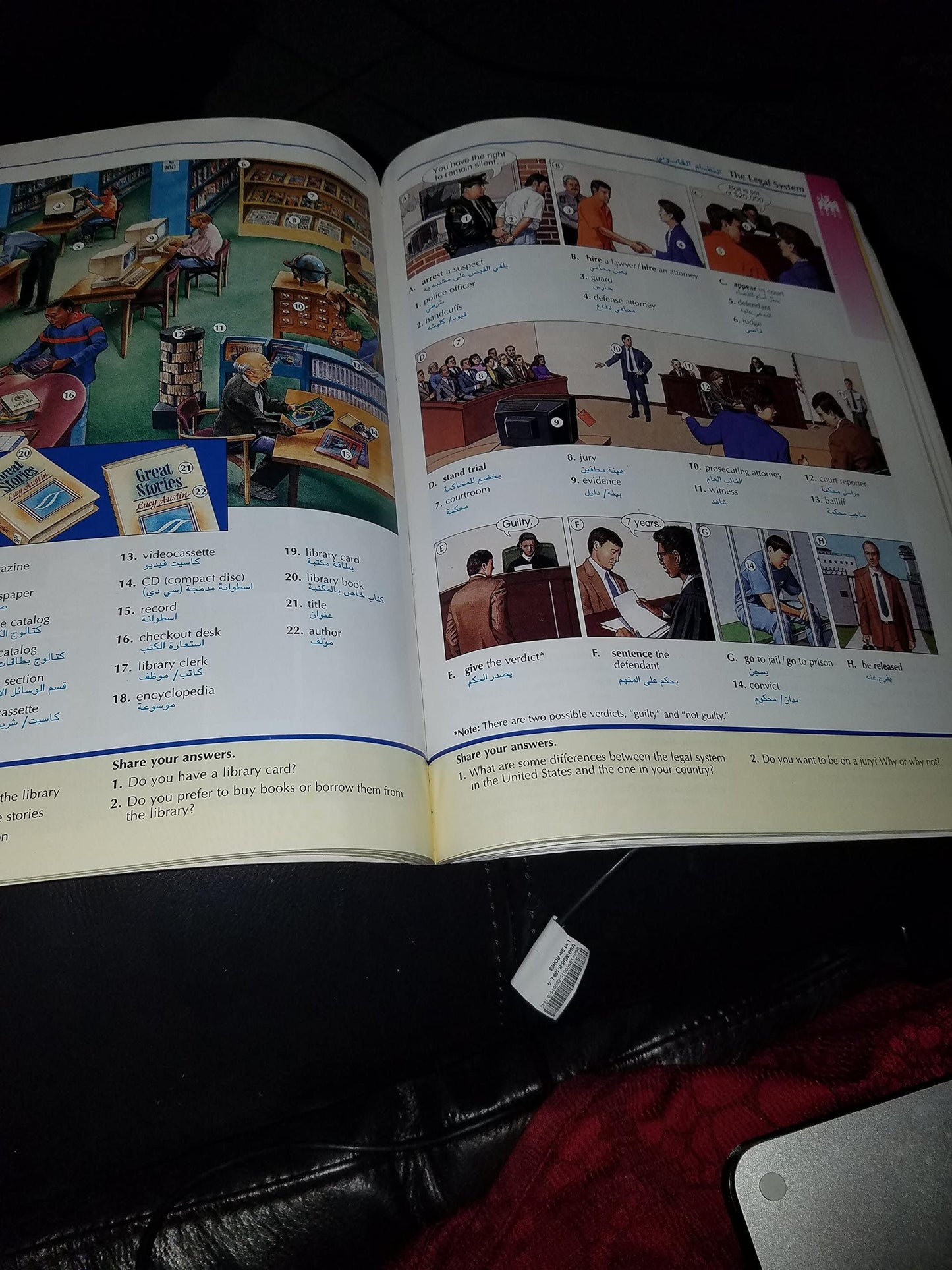 The Oxford Picture Dictionary English/Arabic