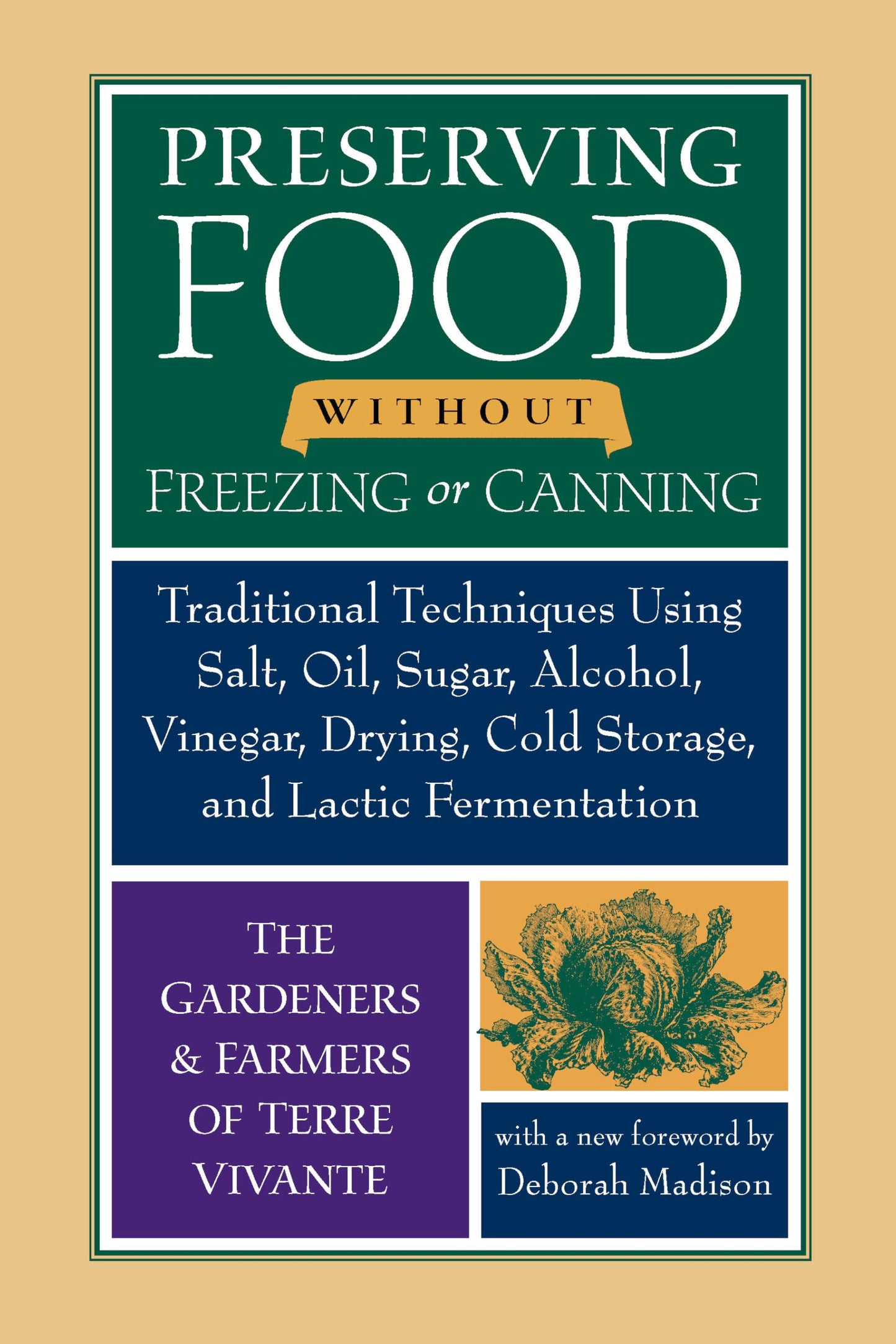 Preserving Food without Freezing or Canning: Traditional Techniques Using Salt, Oil, Sugar, Alcohol, Vinegar, Drying, Cold Storage, and Lactic Fermentation