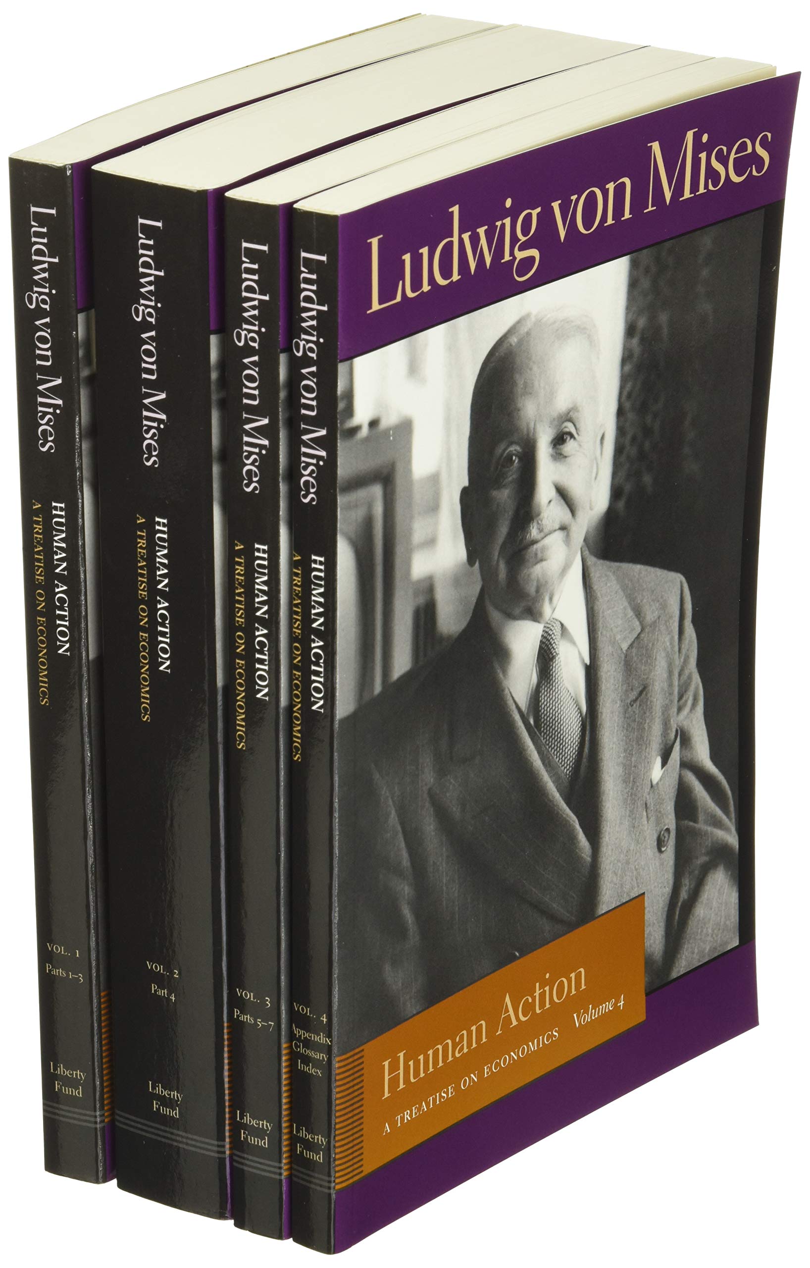 Human Action: A Treatise on Economics (4 Volume Set)
