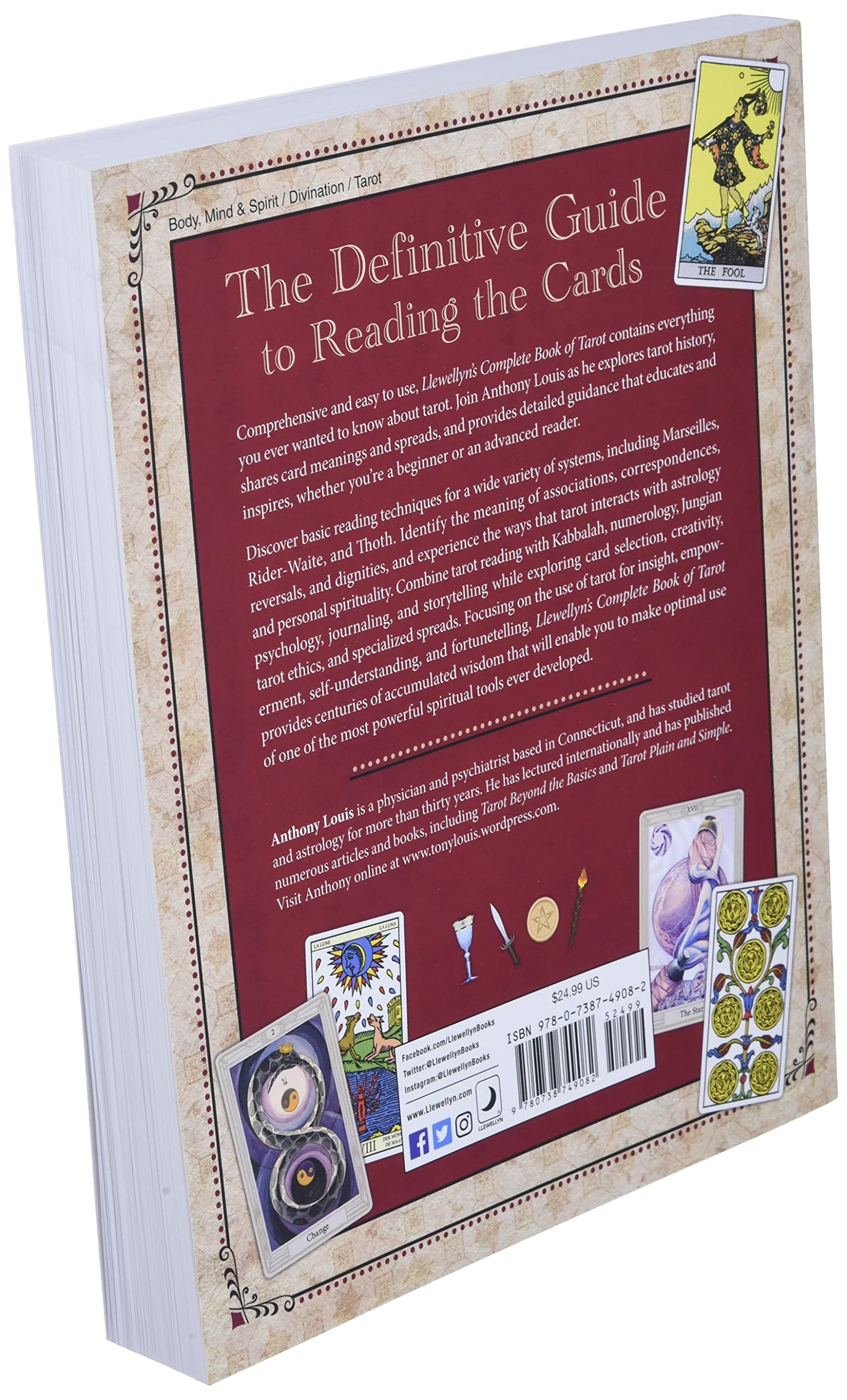 Llewellyn's Complete Book of Tarot: A Comprehensive Guide (Llewellyn's Complete Book Series, 8)