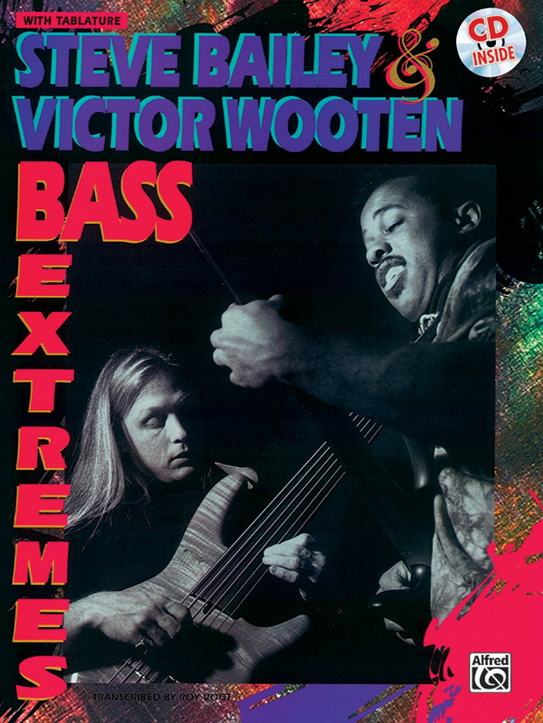 Steve Bailey & Victor Wooten -- Bass Extremes: Book & Online Video/Audio