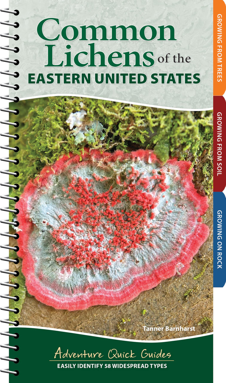 Common Lichens of the Eastern United States: Easily Identify 58 Widespread Types (Adventure Quick Guides)