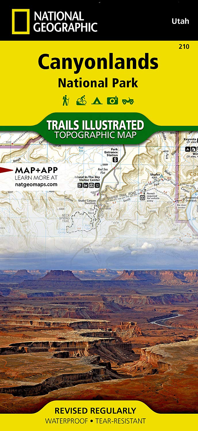 Canyonlands National Park (National Geographic Trails Illustrated Map)