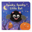 Spooky, Spooky, Little Bat Finger Puppet Halloween Board Book Ages 0-4