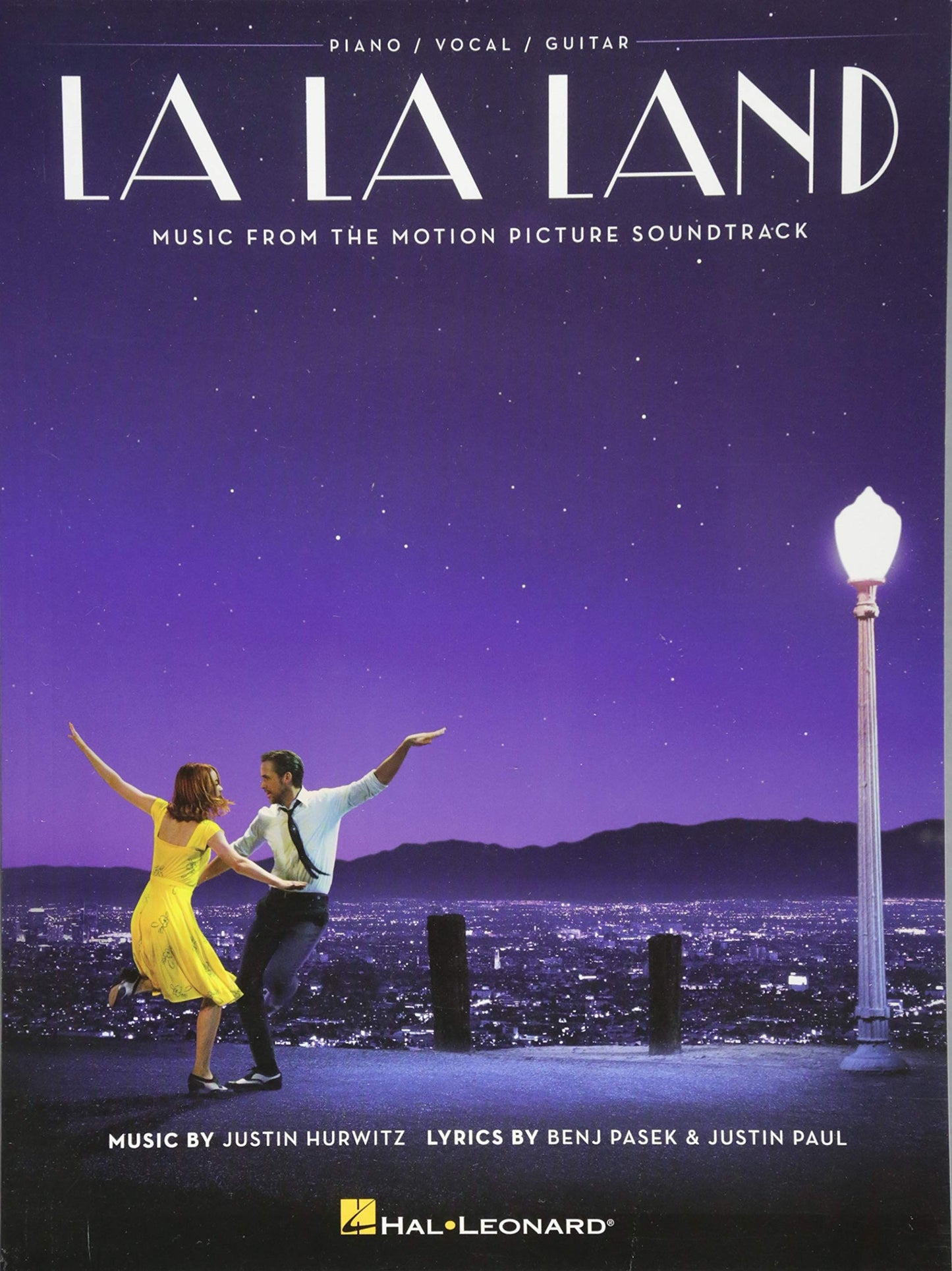 La La Land - Music from the Motion Picture Soundtrack  Piano/Vocal/Guitar Songbook  Sheet Music Including "City of Stars," "Audition," and "Another Day of Sun"