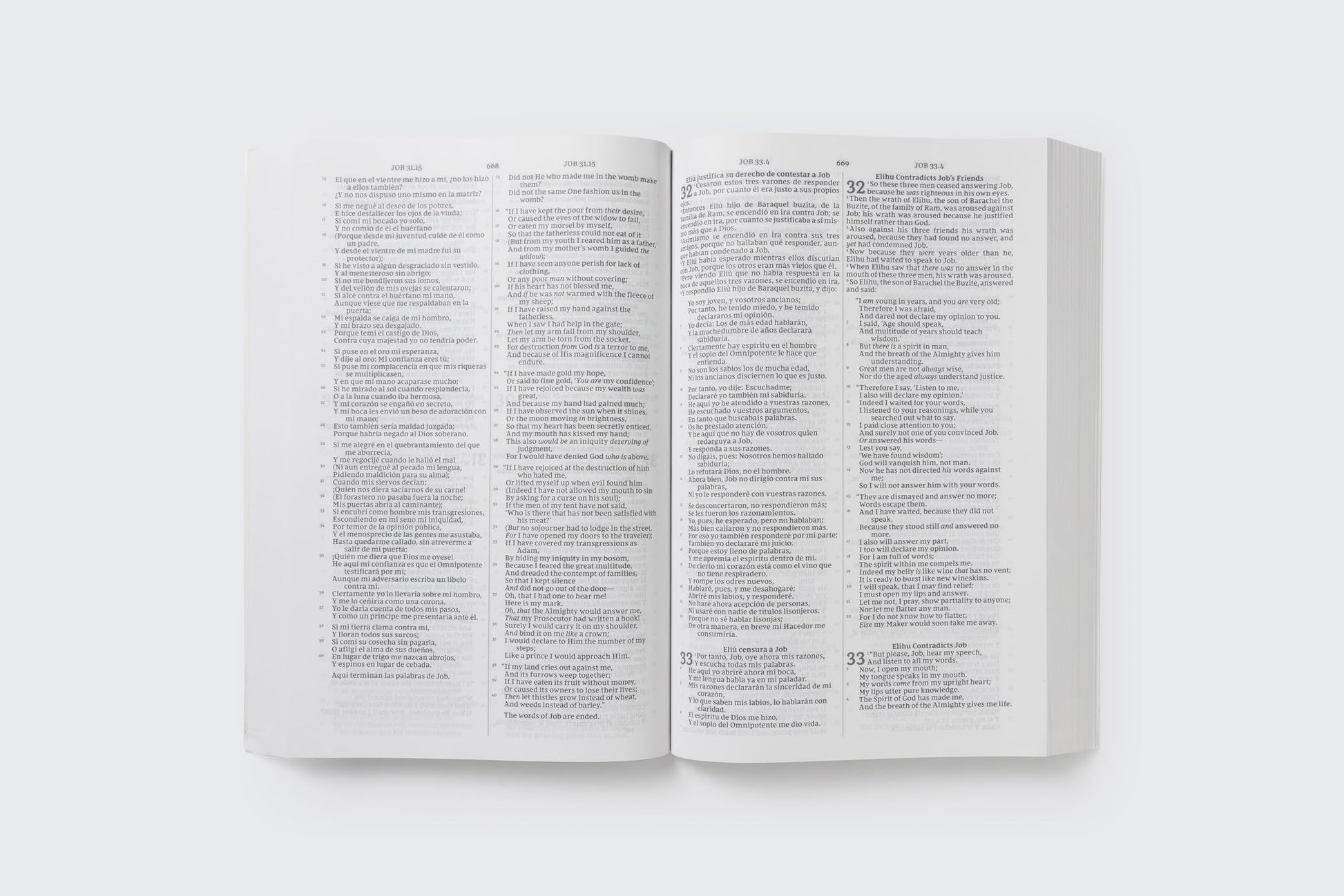 NKJV/RVR, Bilingual Bible, Hardcover / NKJV/RVR Biblia Bilinge, Tapa dura (Spanish Edition)