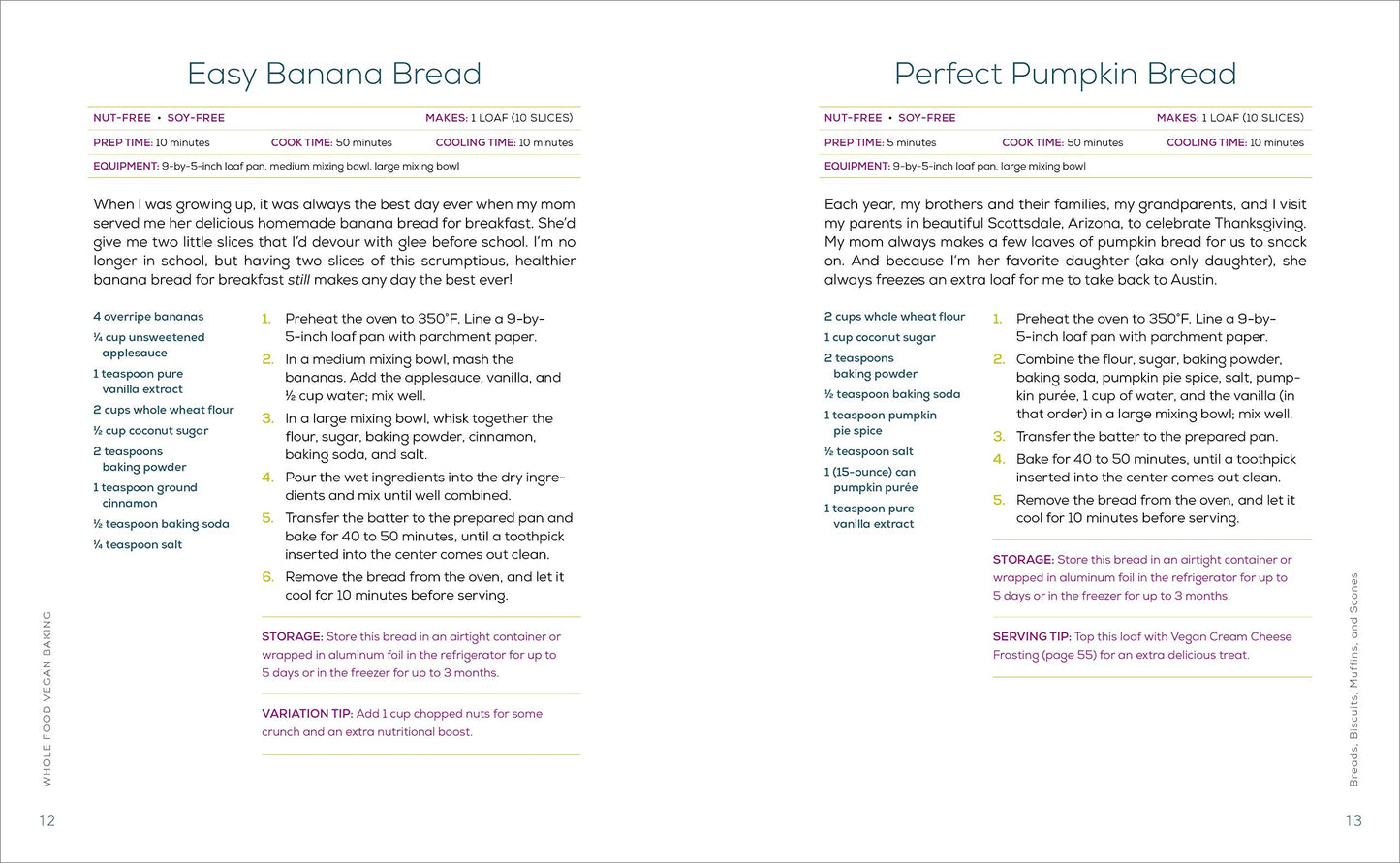 Whole Food Vegan Baking: Delicious Recipes Using Healthy, Natural Ingredients