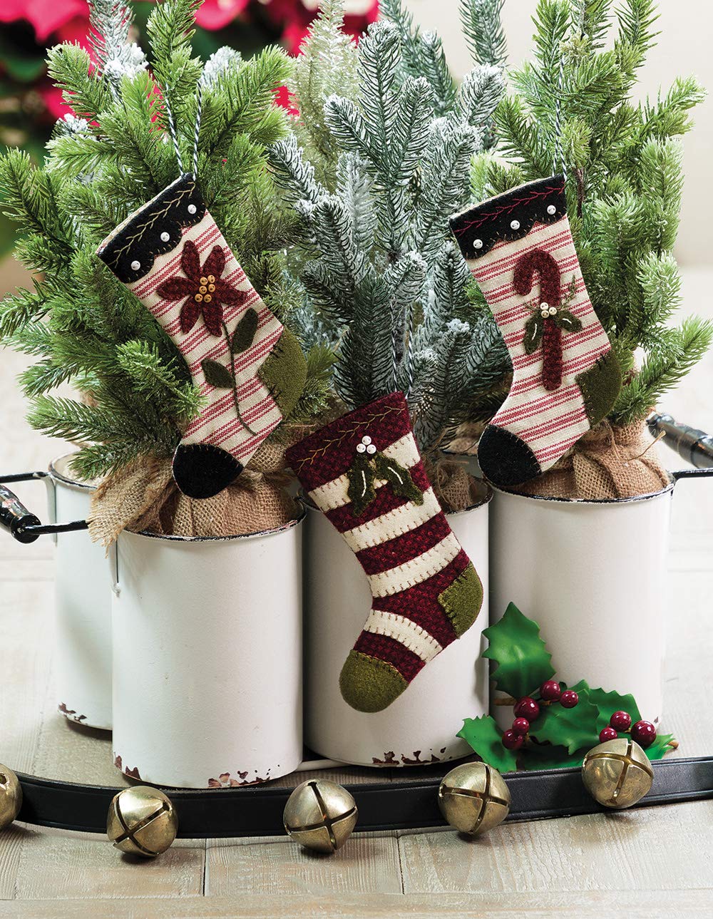 Buttermilk Basin's Ornament Extravaganza: 45 Easy-to-Stitch Designs!