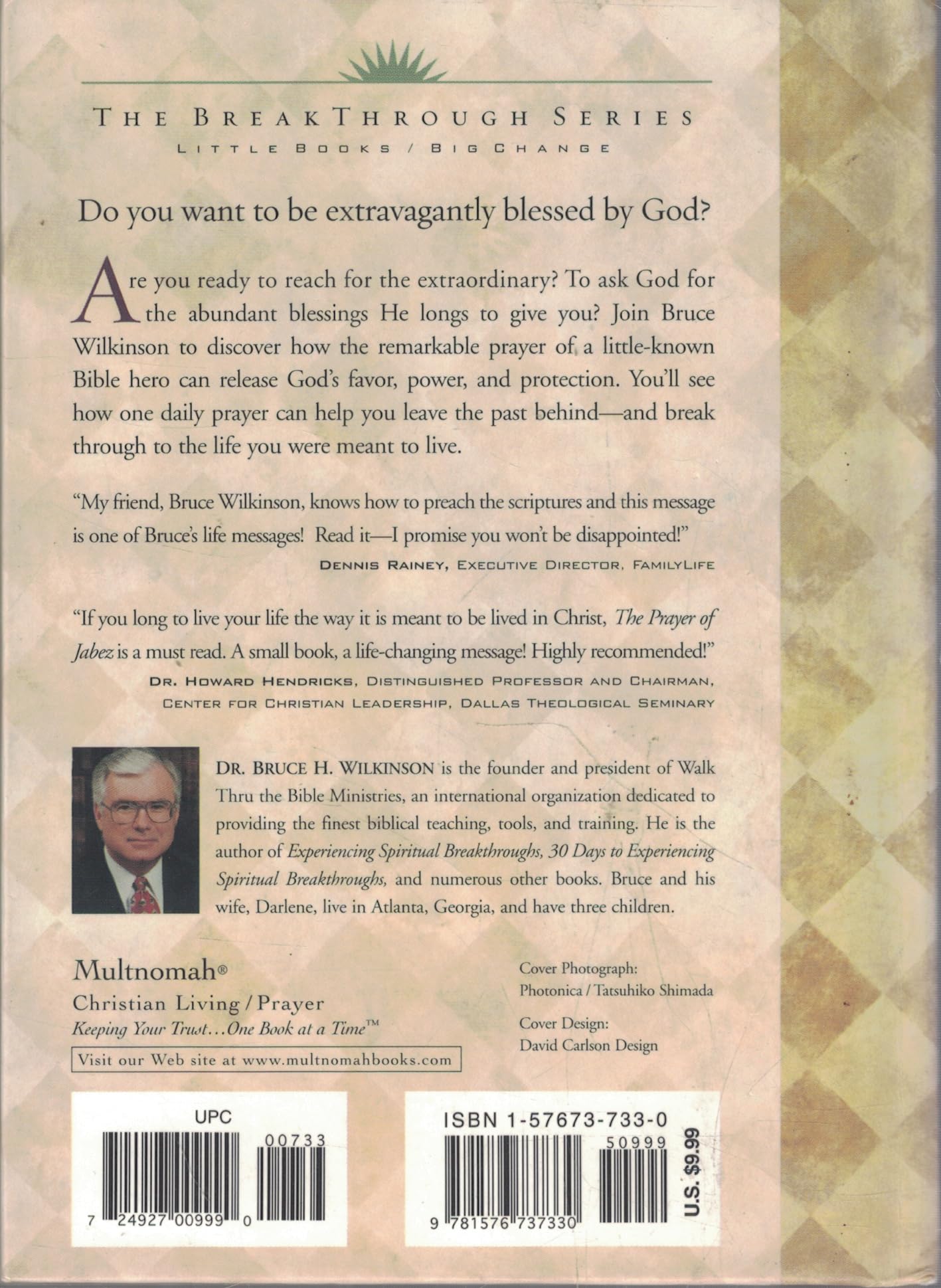 The Prayer of Jabez: Breaking Through to the Blessed Life