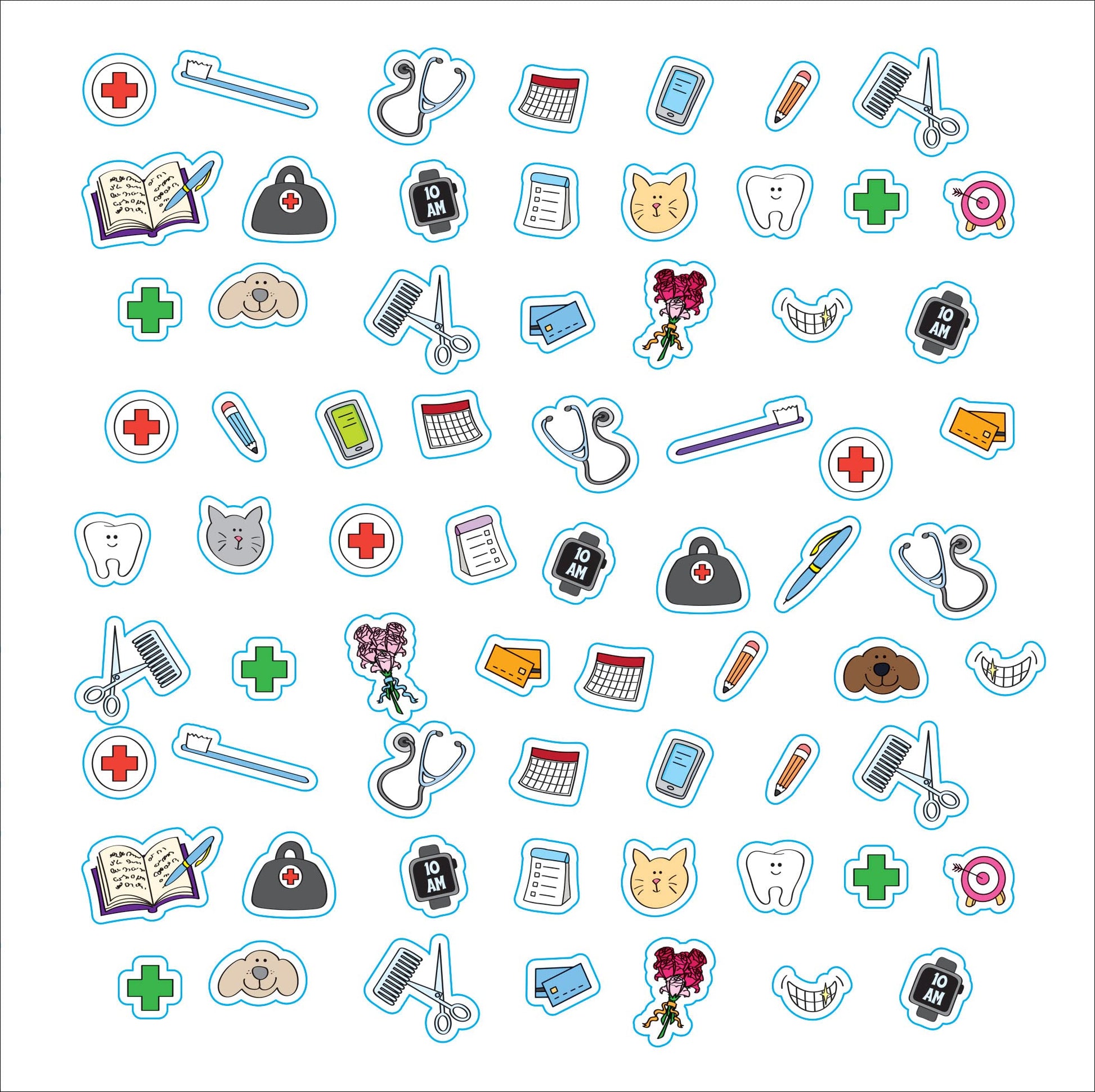 Plan It! A Sticker Book for All Your Productivity Needs (2,500 stickers!)