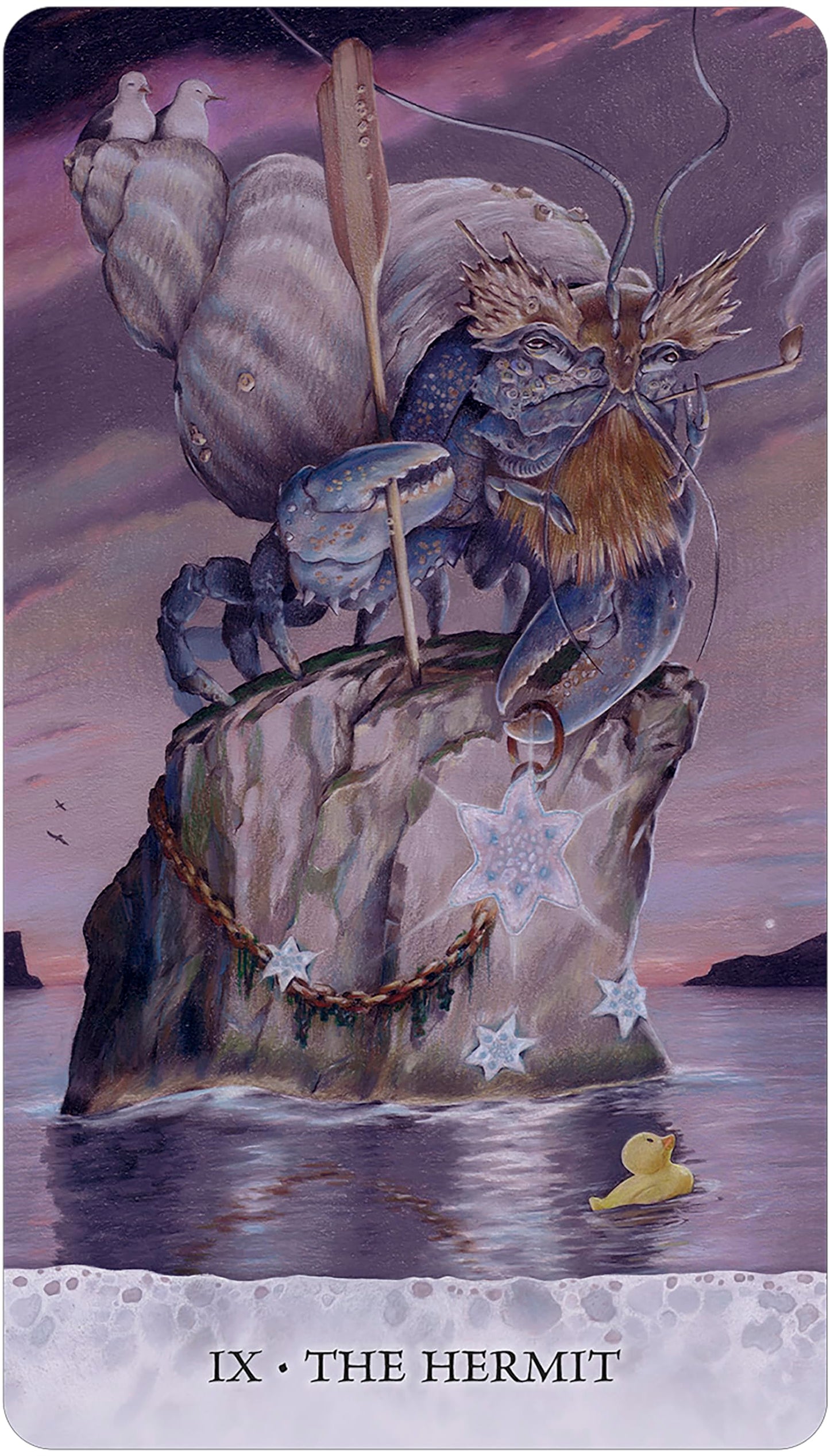 Tarot of Tides: The Adventures of a Duck Named Bob-Unique 78-Card Tarot Deck and 164-Page Guidebook, Imaginative Storytelling, Fantasy Artwork, Toy Duck Heros Journey