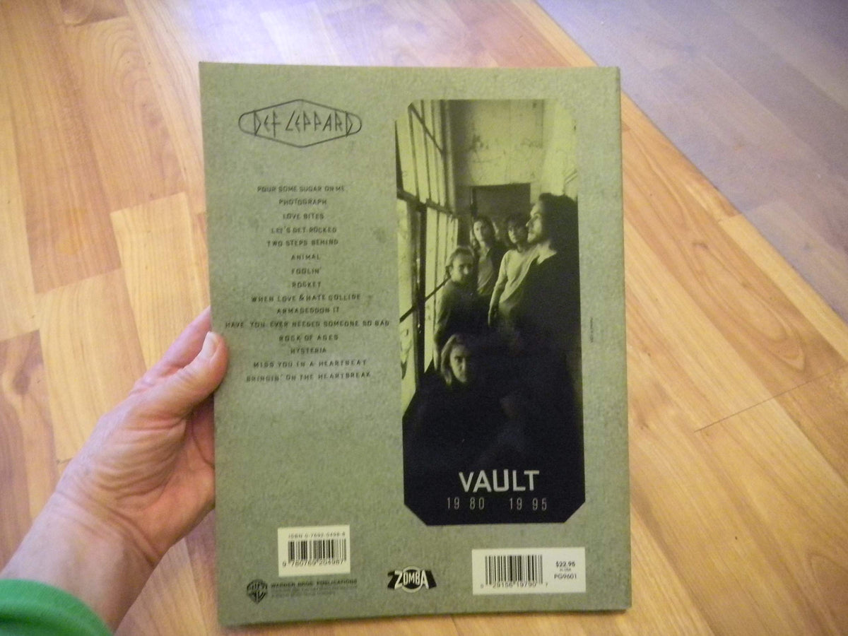 Vault -- Def Leppard Greatest Hits: Authentic Guitar TAB
