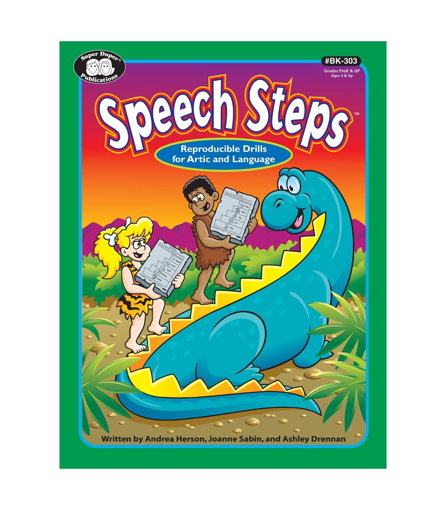 Super Duper Publications  Speech Steps Reproducible Drills for Artic and Language Book  Educational Learning Resource for Children