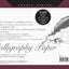 Studio Series Calligraphy Paper Pad: 50 Sheets