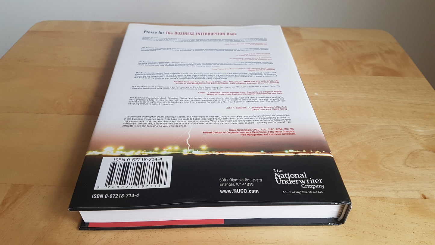 The Business Interruption Book: Coverage, Claims, and Recovery