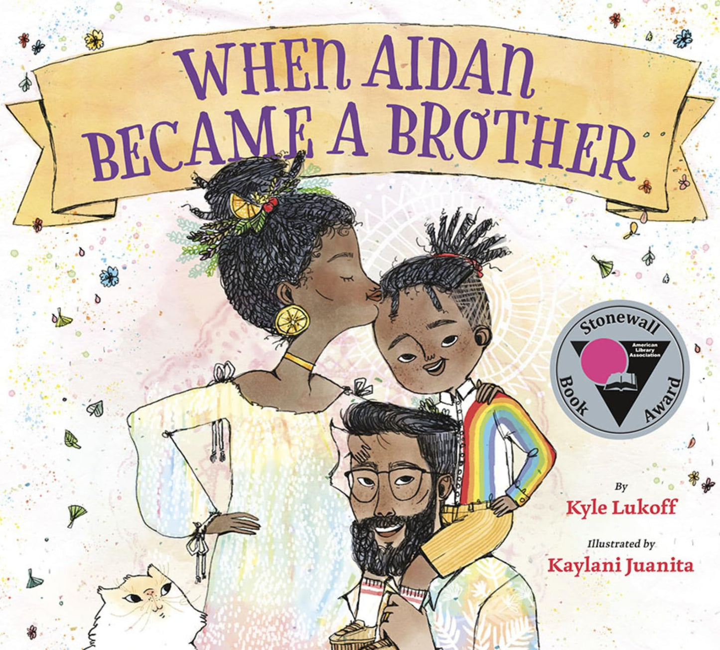 When Aidan Became a Brother by Kyle Lukoff (Hardcover)