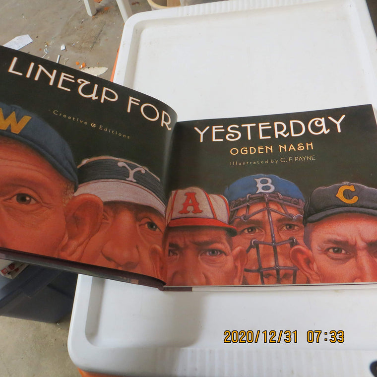 Lineup for Yesterday — back cover