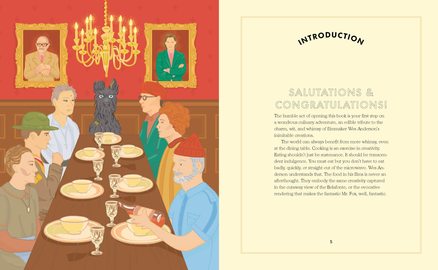The Wes Anderson Cookbook: Whimsical Recipes Inspired by the Director and His Films (Directors Cut Kitchen)