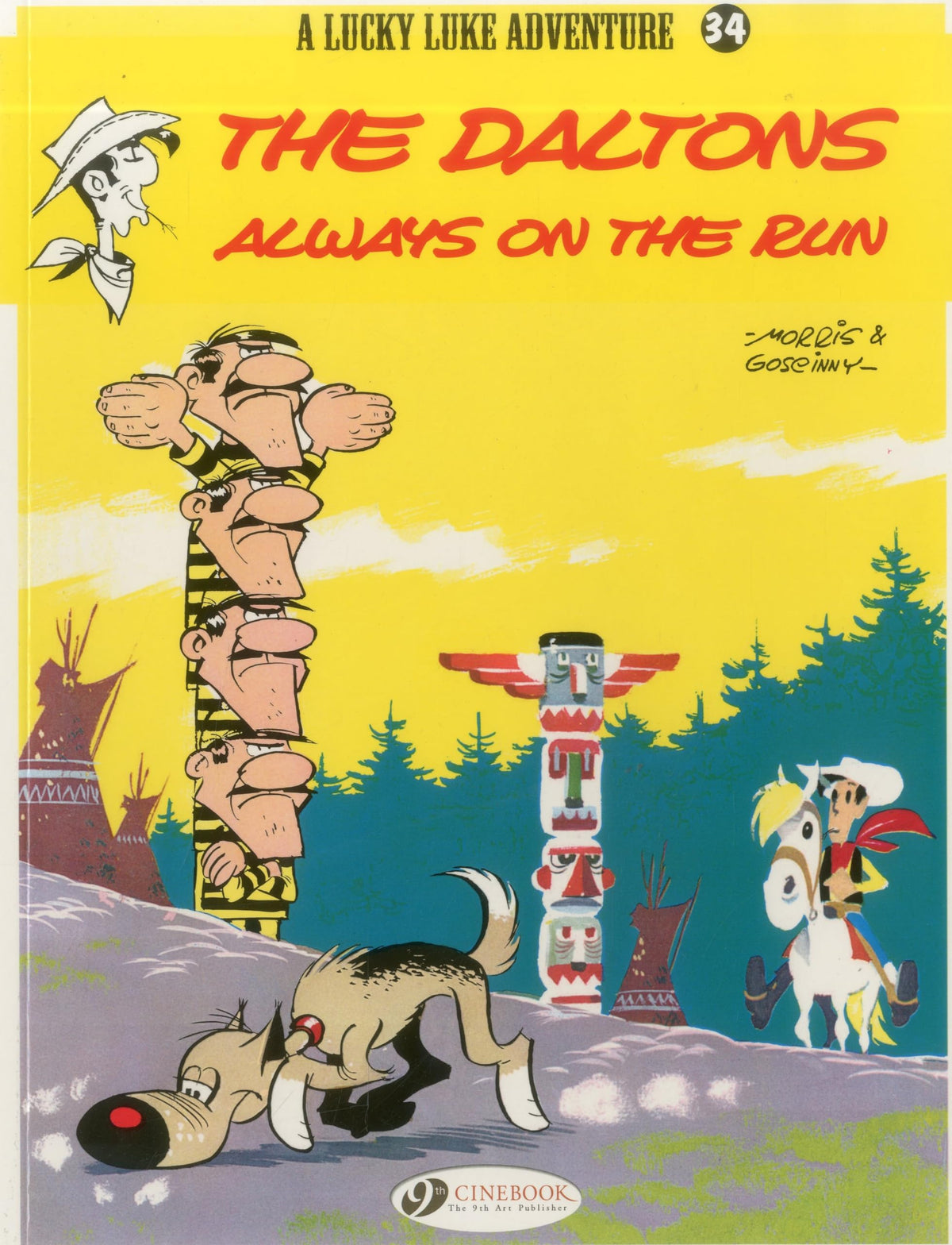 The Daltons Always on the Run (Lucky Luke)