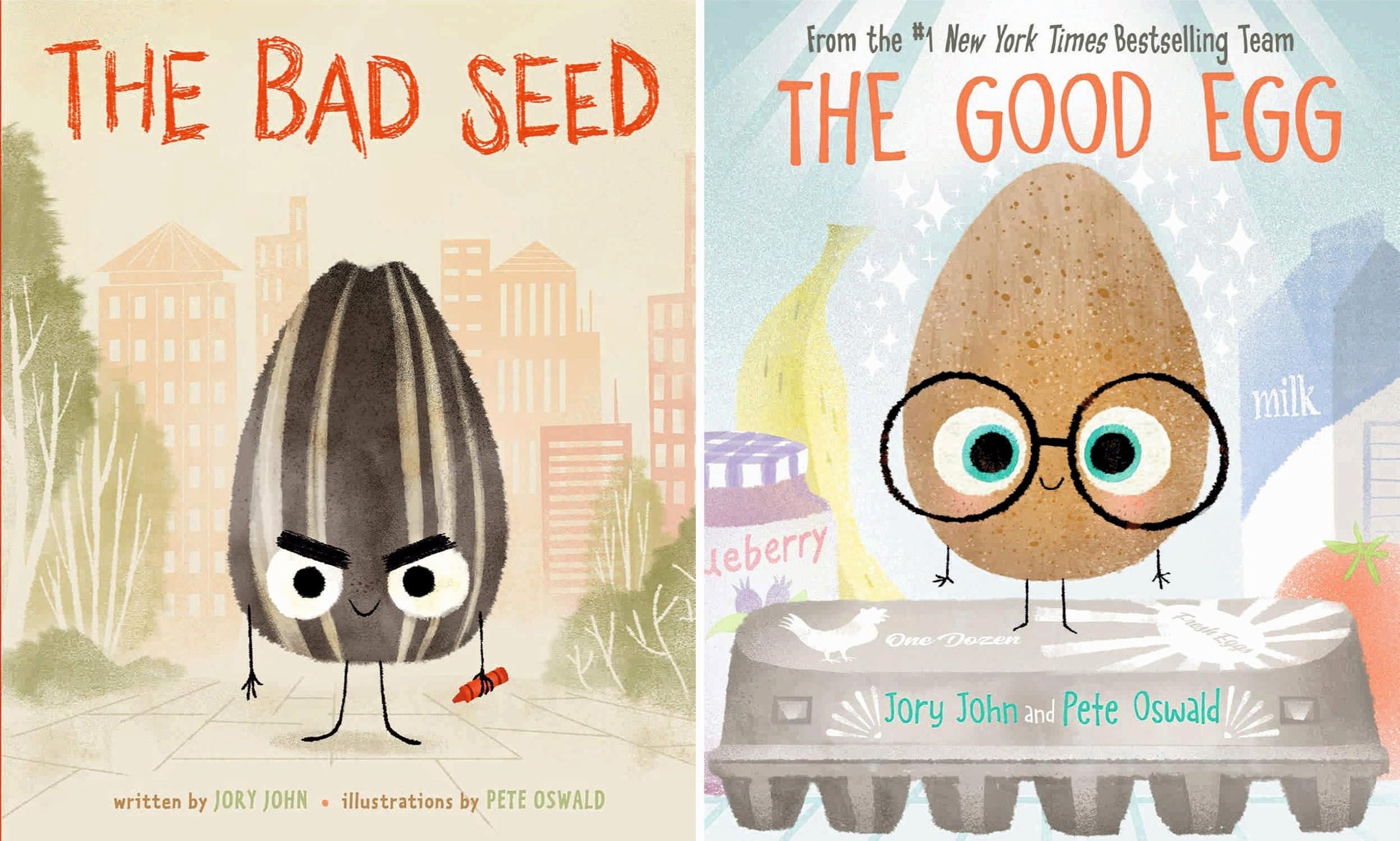 The Food Group Series Complete 8-Book Collection Set by Jory John