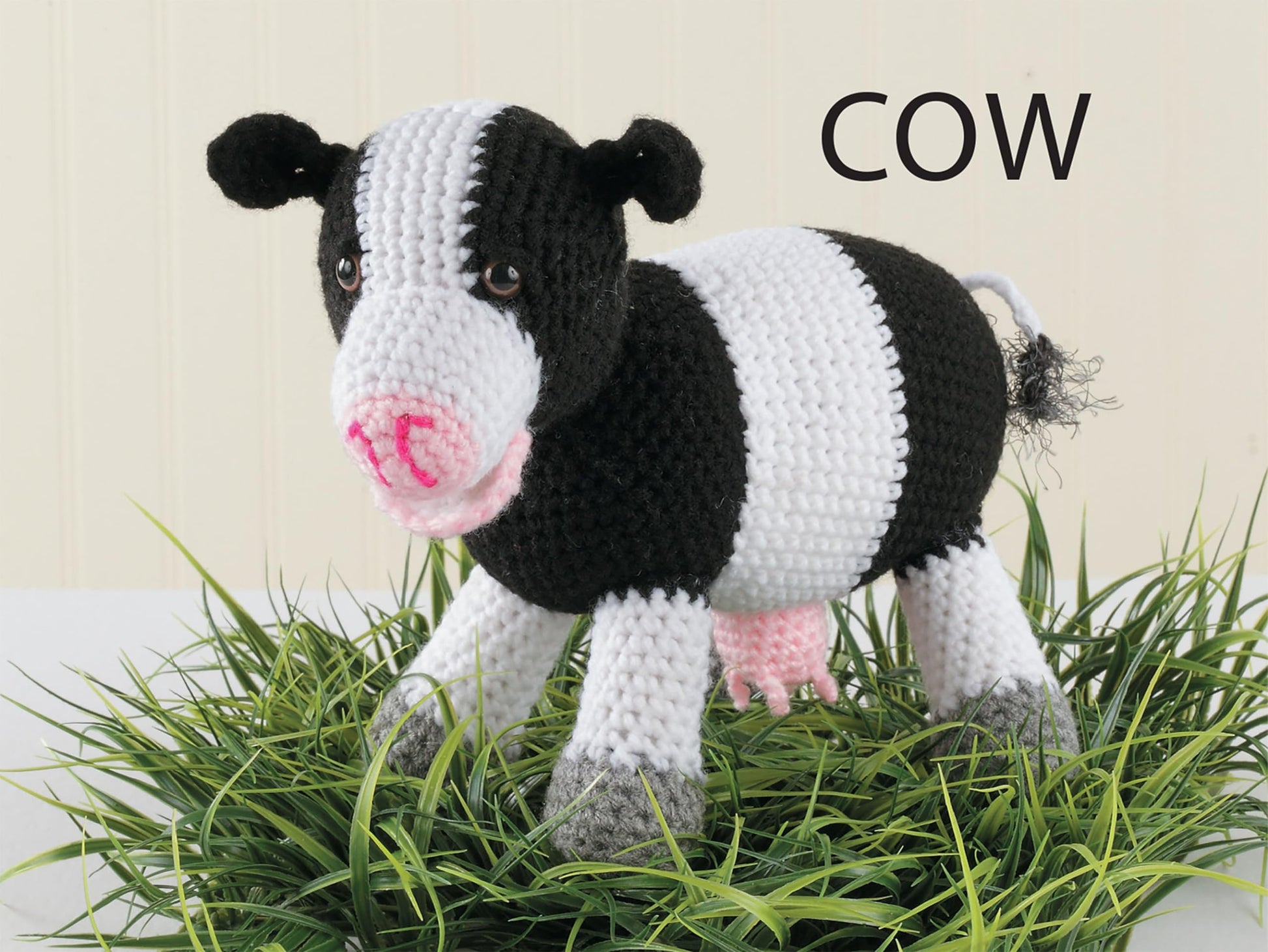 Farm Animals-For Kids of all ages, 6 Easy+ Skill Level Designs to Create Cute Collectibles or Playtime Pals