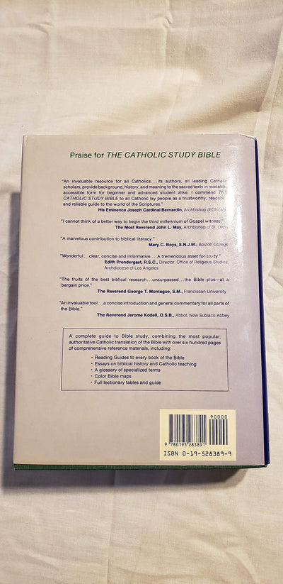 Catholic Study Bible: New American Bible, No 4200 by Senior,