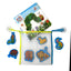The World of Eric Carle Bath Time Books - Activity Books for kids, Bath book, 6 Padded suction cups, 1 Mesh bag