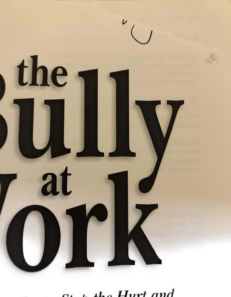 The Bully at Work: What You Can Do to Stop the Hurt