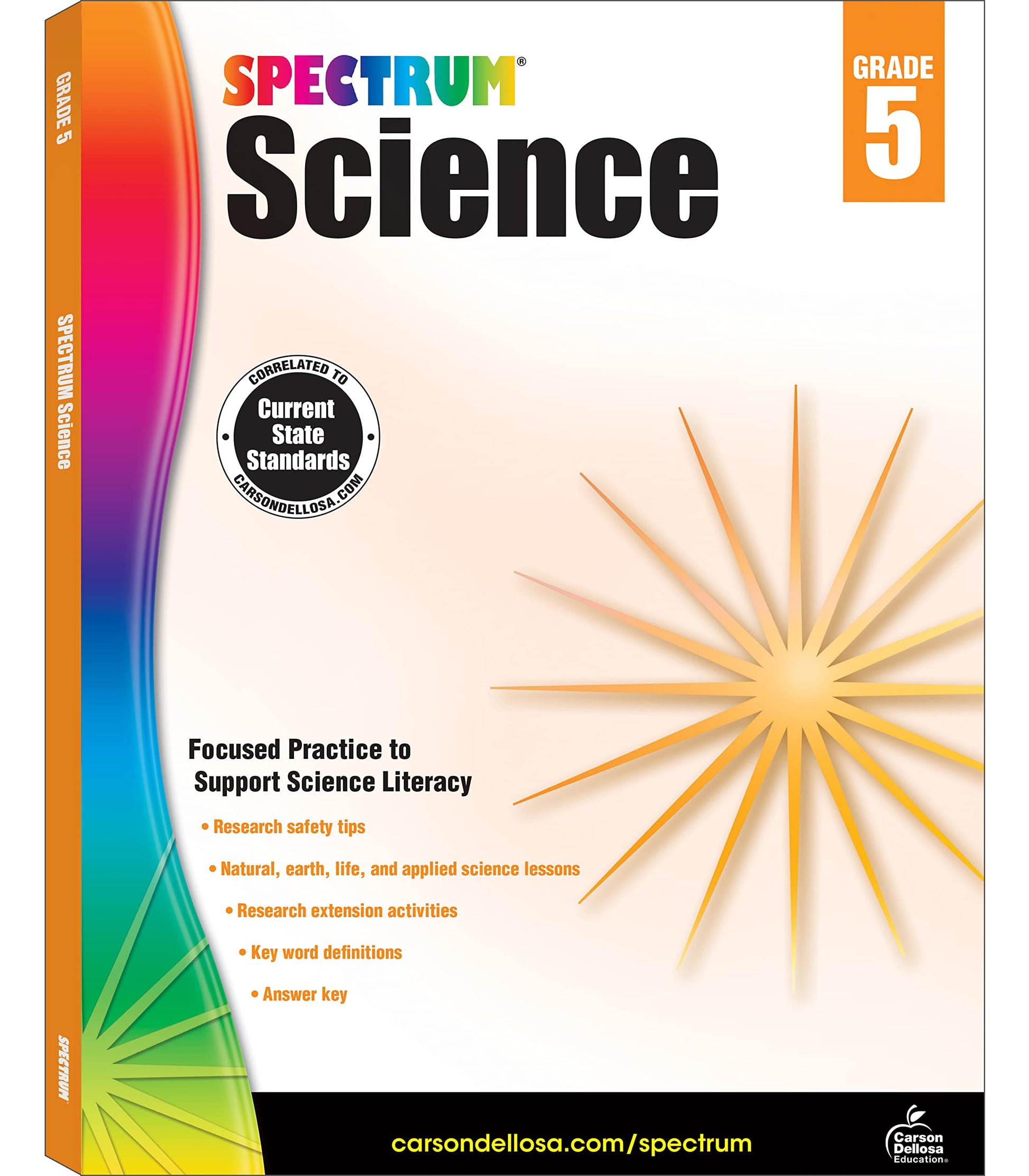 Spectrum Grade 5 Science Workbook, Natural, Earth, Life Sciences, and More With Scientific Research Activities and Safety Tips, Classroom or Homeschool Curriculum (Volume 57)