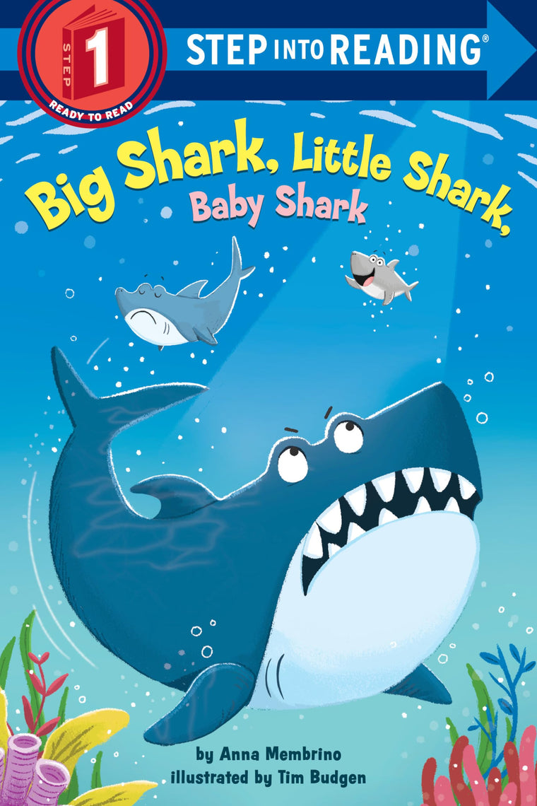 Big Shark, Little Shark, Baby Shark (Step into Reading, Step 1)