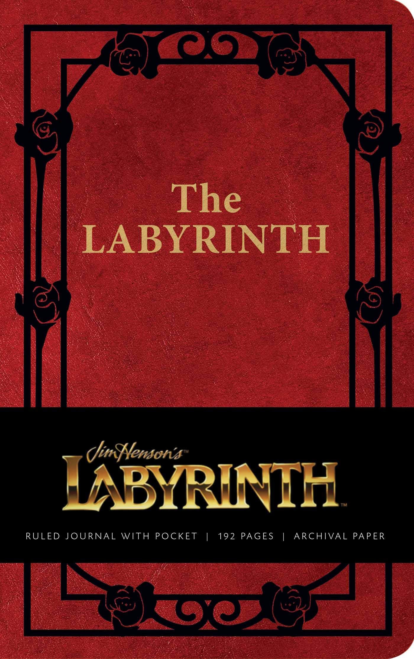 Labyrinth Hardcover Ruled Journal (80's Classics)