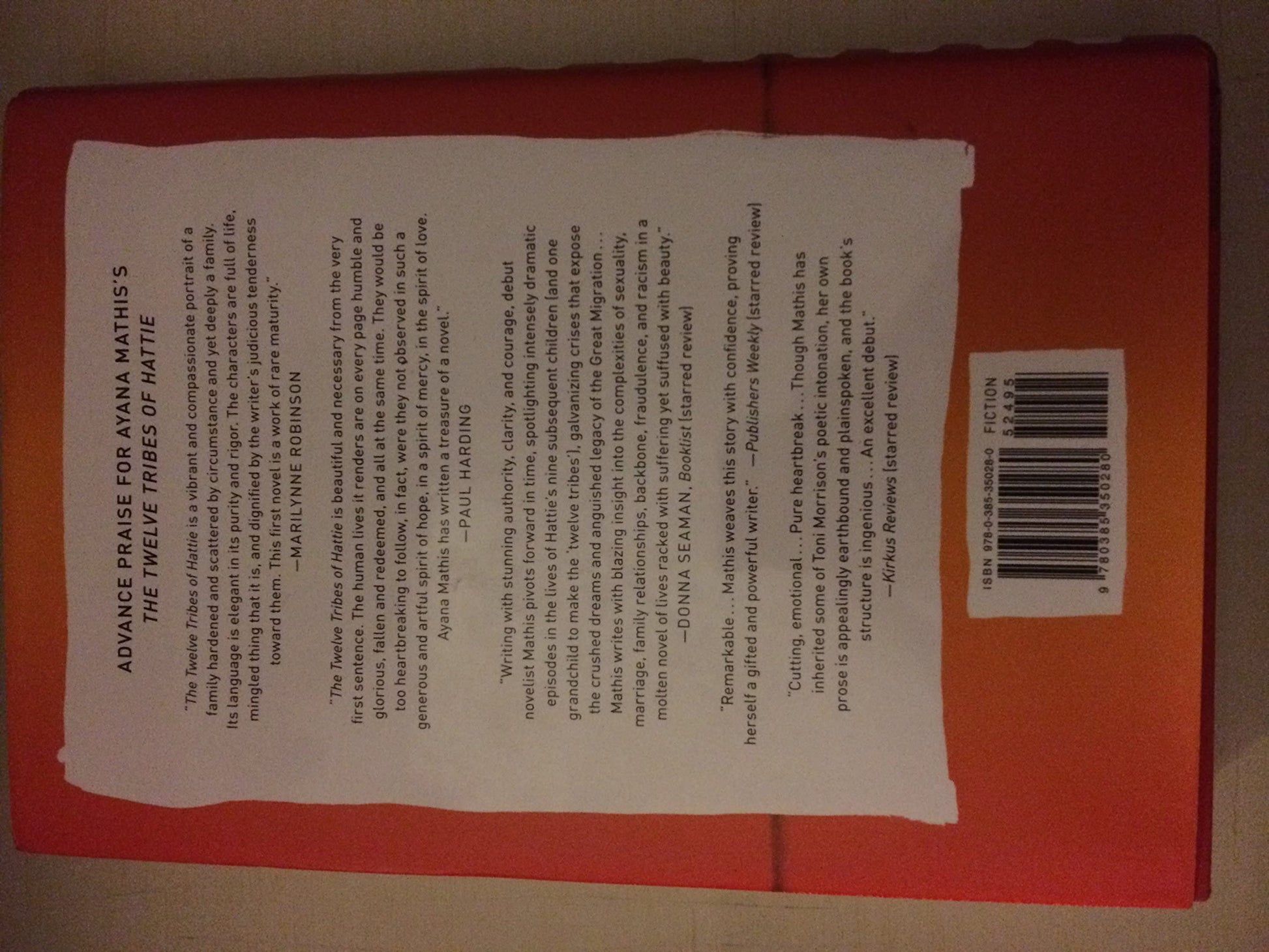 The Twelve Tribes of Hattie (Oprah's Book Club 2.0)