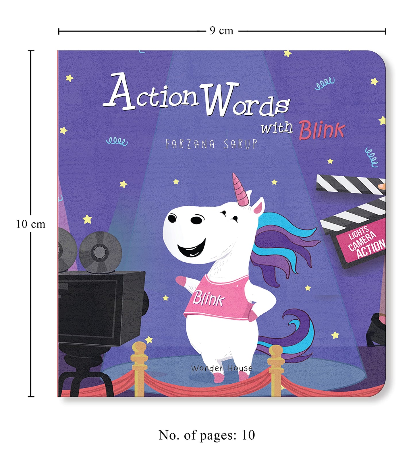 My First Words: Naming words, Action Words, Describing Words, Opposite Words - Box Set of 4 Board Bo