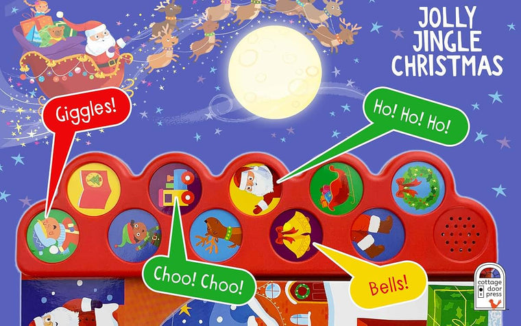 Jolly Jingle 10-Button Children's Christmas Sound Book (Inte
