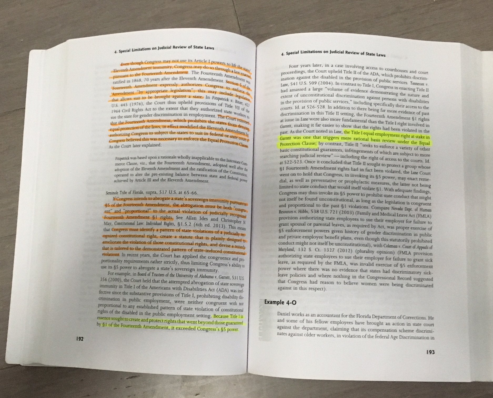 Constitutional Law: National Power and Federalism (Examples & Explanations)