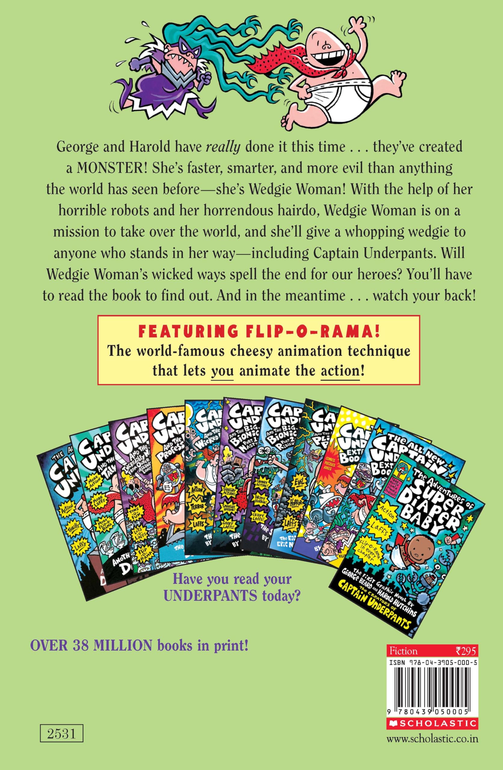 Captain Underpants and the Wrath of the Wicked Wedgie Woman (Captain Underpants #5) (5)