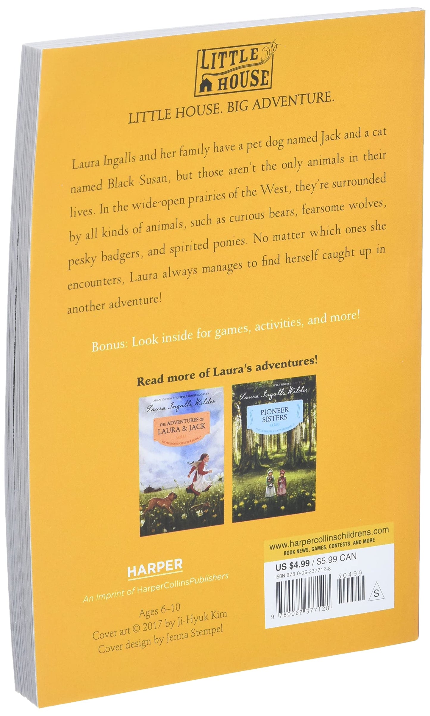 Animal Adventures: Reillustrated Edition (Little House Chapter Book, 3)