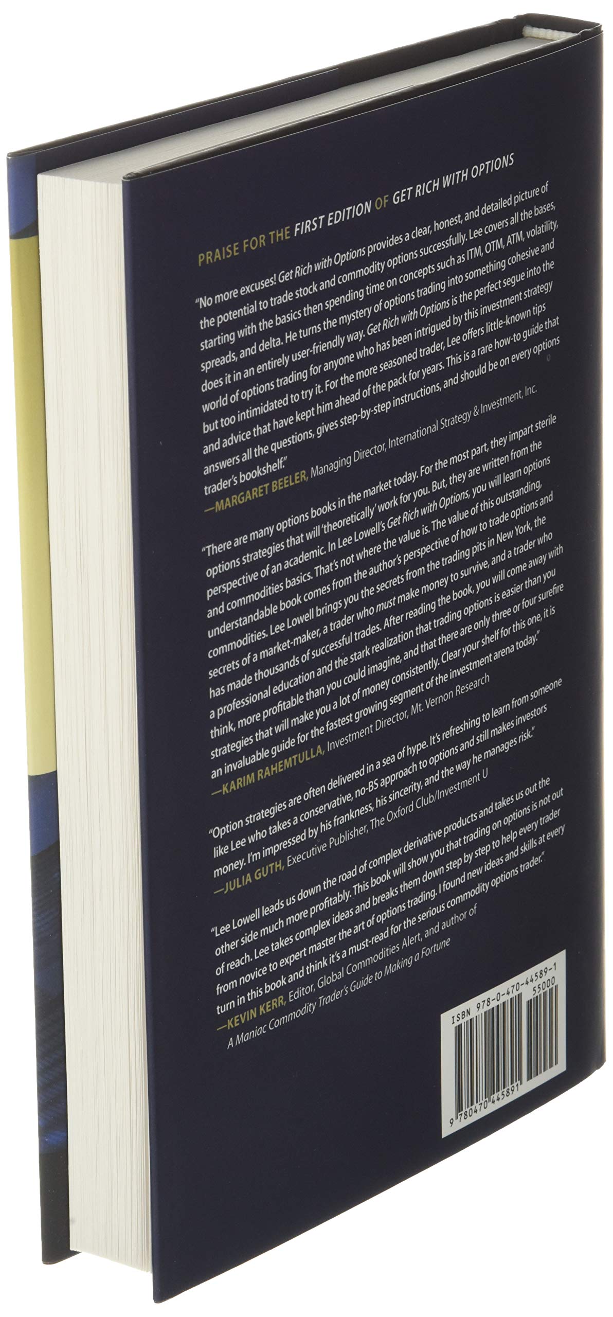 Get Rich with Options: Four Winning Strategies by Miakarts
