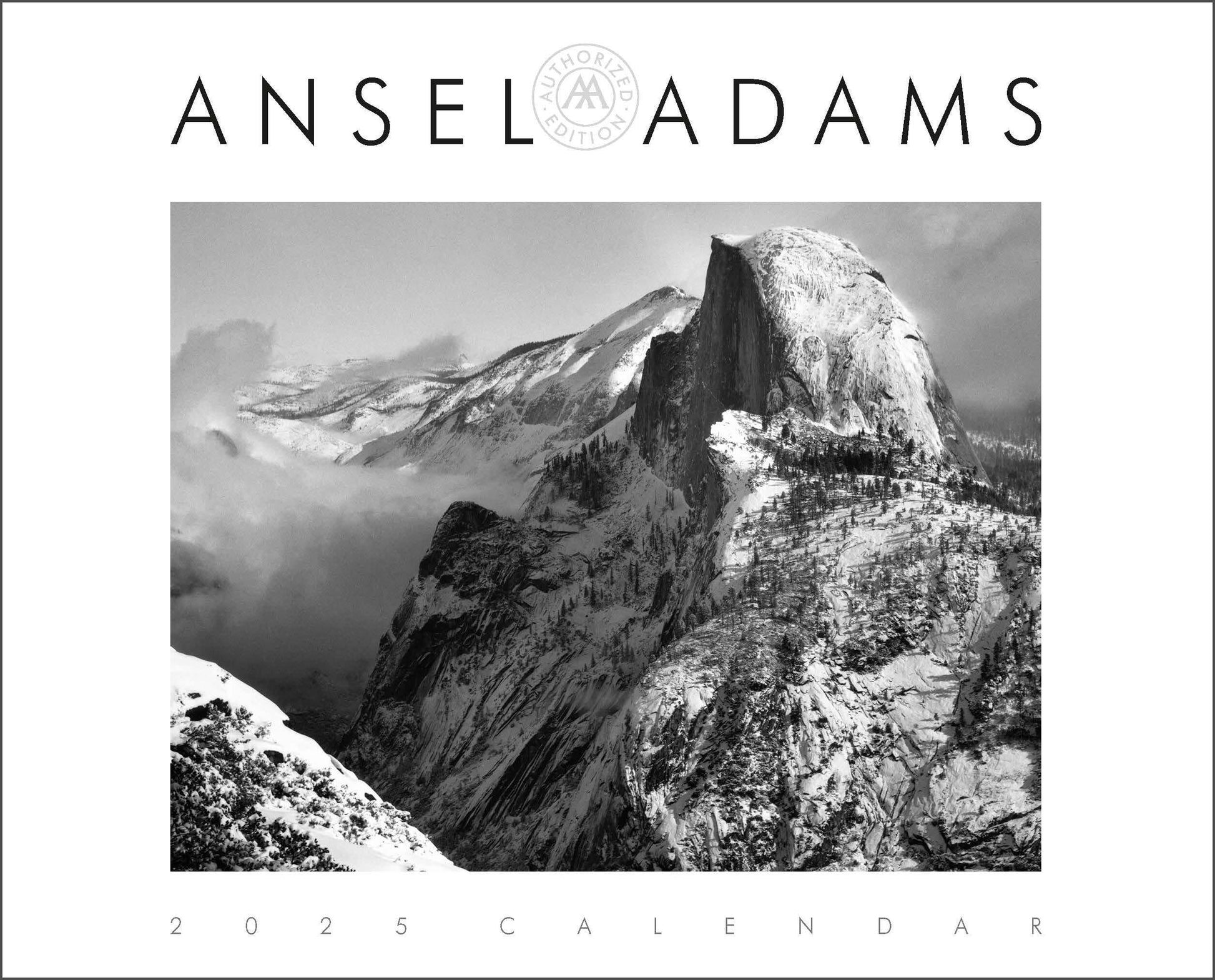Ansel Adams 2025 Wall Calendar: Authorized Edition: 13-Month Nature Photography Collection (Monthly Calendar)