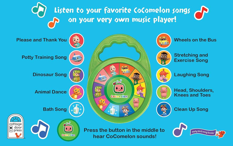 CoComelon Favorite Sing-Along Songs - Children's Deluxe Musical Book