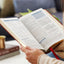The Open Bible: Read and Discover the Bible for Yourself (NKJV, Black Leathersoft, Red Letter, Comfort Print, Thumb Indexed)