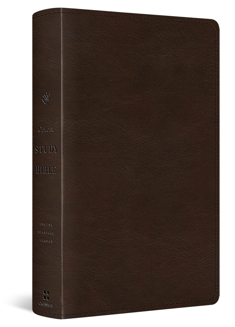 ESV Concise Study Bible (TruTone, Brown): Holy Bible, English Standard Version