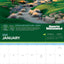 2022 Sports Illustrated Golf Courses Wall Calendar