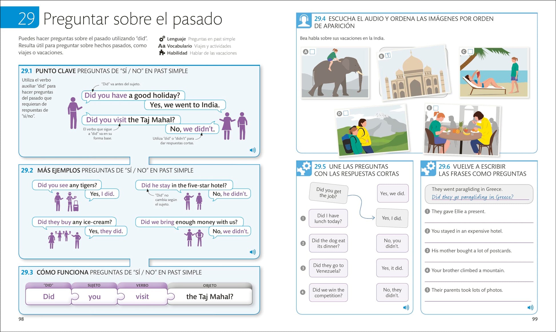 English for Everyone: Nivel 2: Inicial, Libro de Estudio: Curso completo de autoaprendizaje (Spanish Edition)