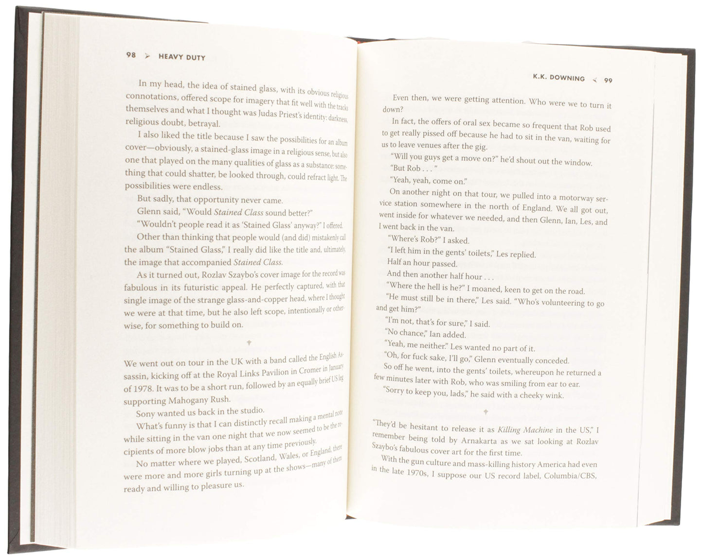 Heavy Duty: Days and Nights in Judas Priest by K.K. Downing