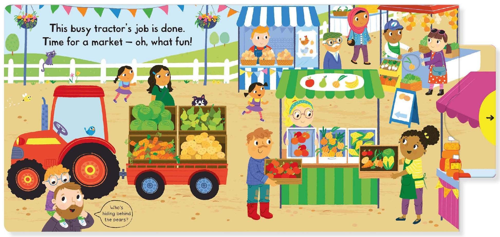 Busy Tractor (Busy Books)