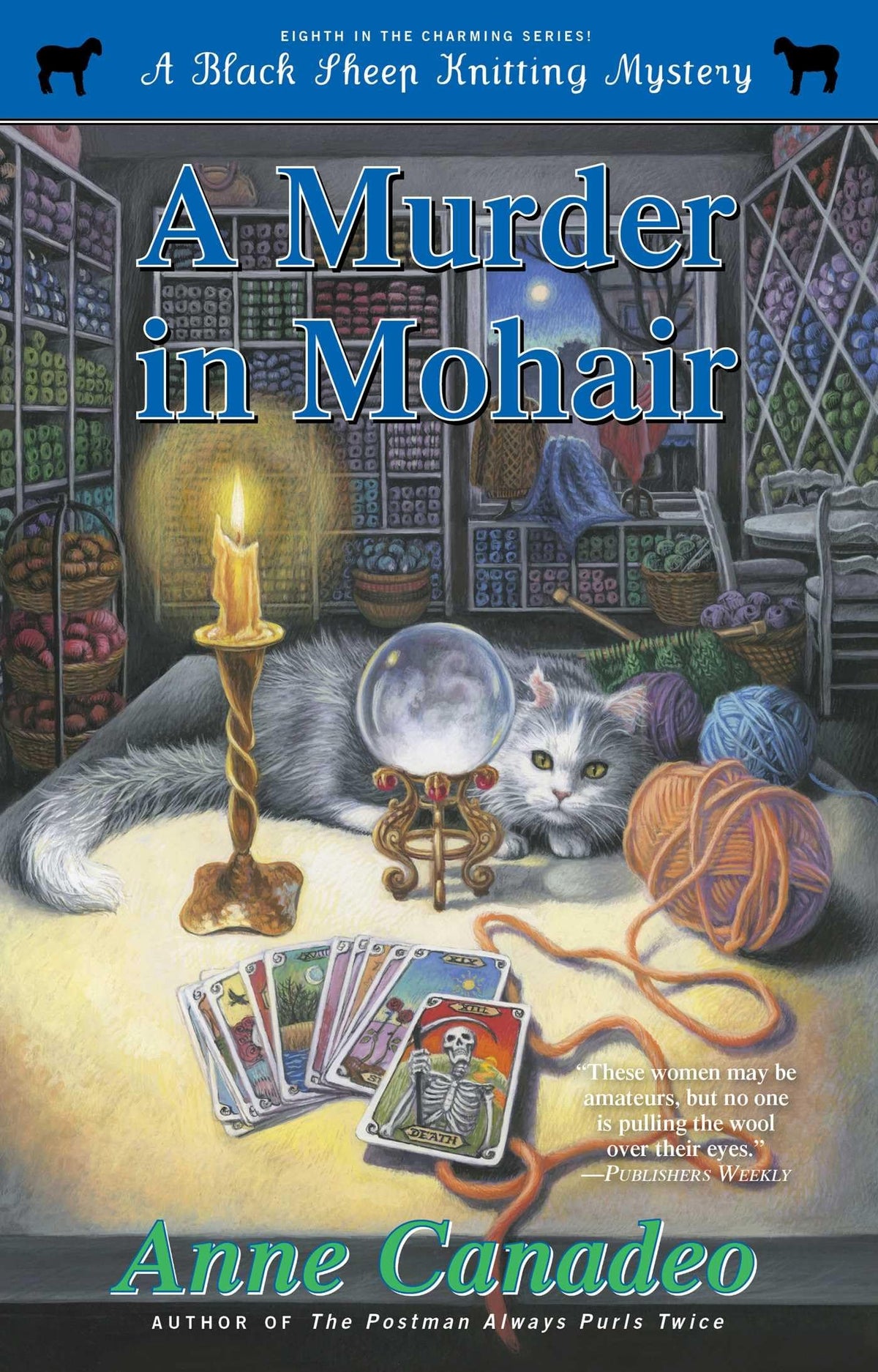 A Murder in Mohair (8) (A Black Sheep Knitting Mystery)